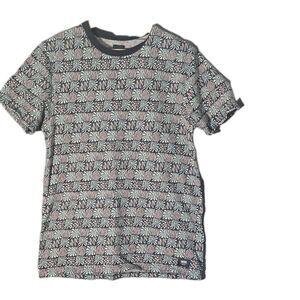 Vans Archive Geo Print Knit Tee Streetwear Gorpcore Men’s Medium